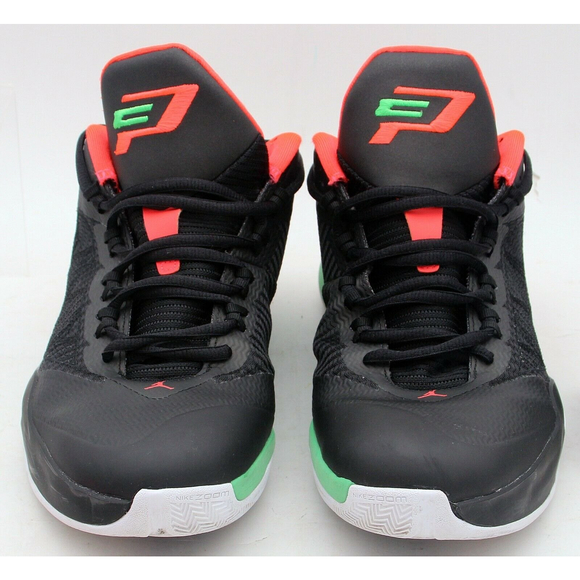 NIKE Jordan Men's CP3.VIII Basketball Shoe Black/Green/orange 684855-035 size 13 - Picture 11 of 11